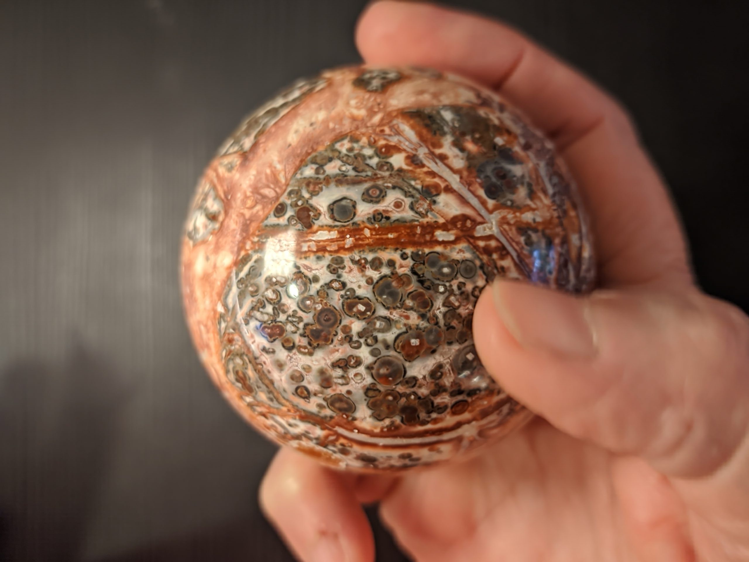 ג׳ספר עור נמר — Leopard Skin Jasper
