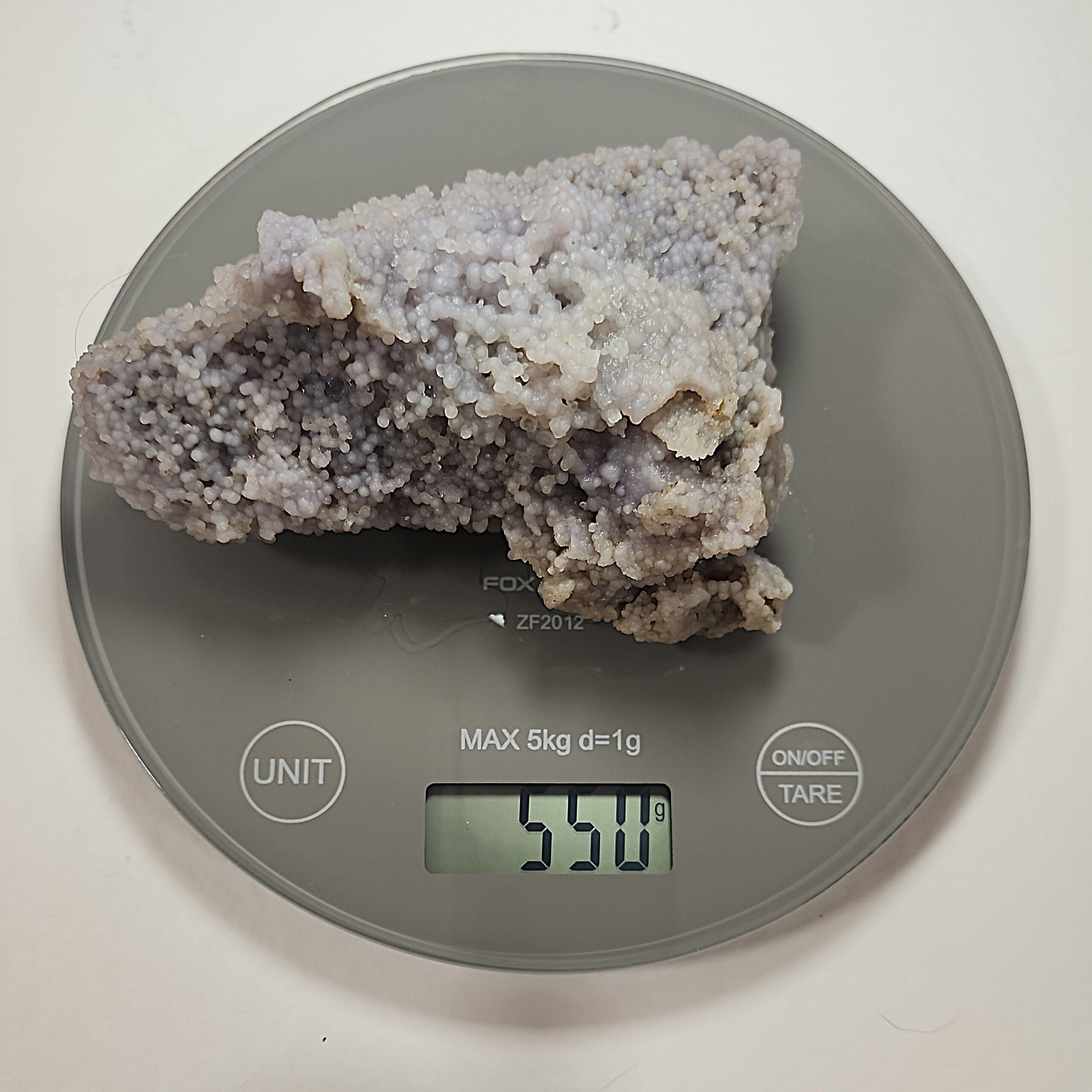 גראפ אגט טבעי — אגת ענבים לבנדר 💜Grape Agate – תמונה 4