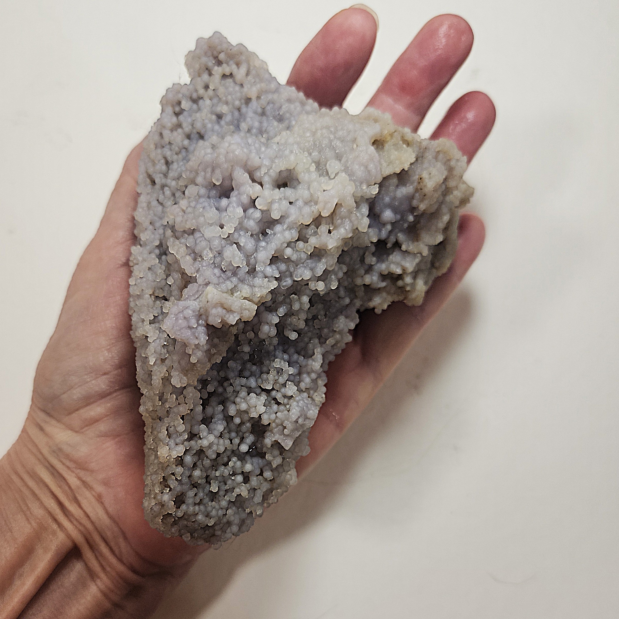 גראפ אגט טבעי — אגת ענבים לבנדר 💜Grape Agate