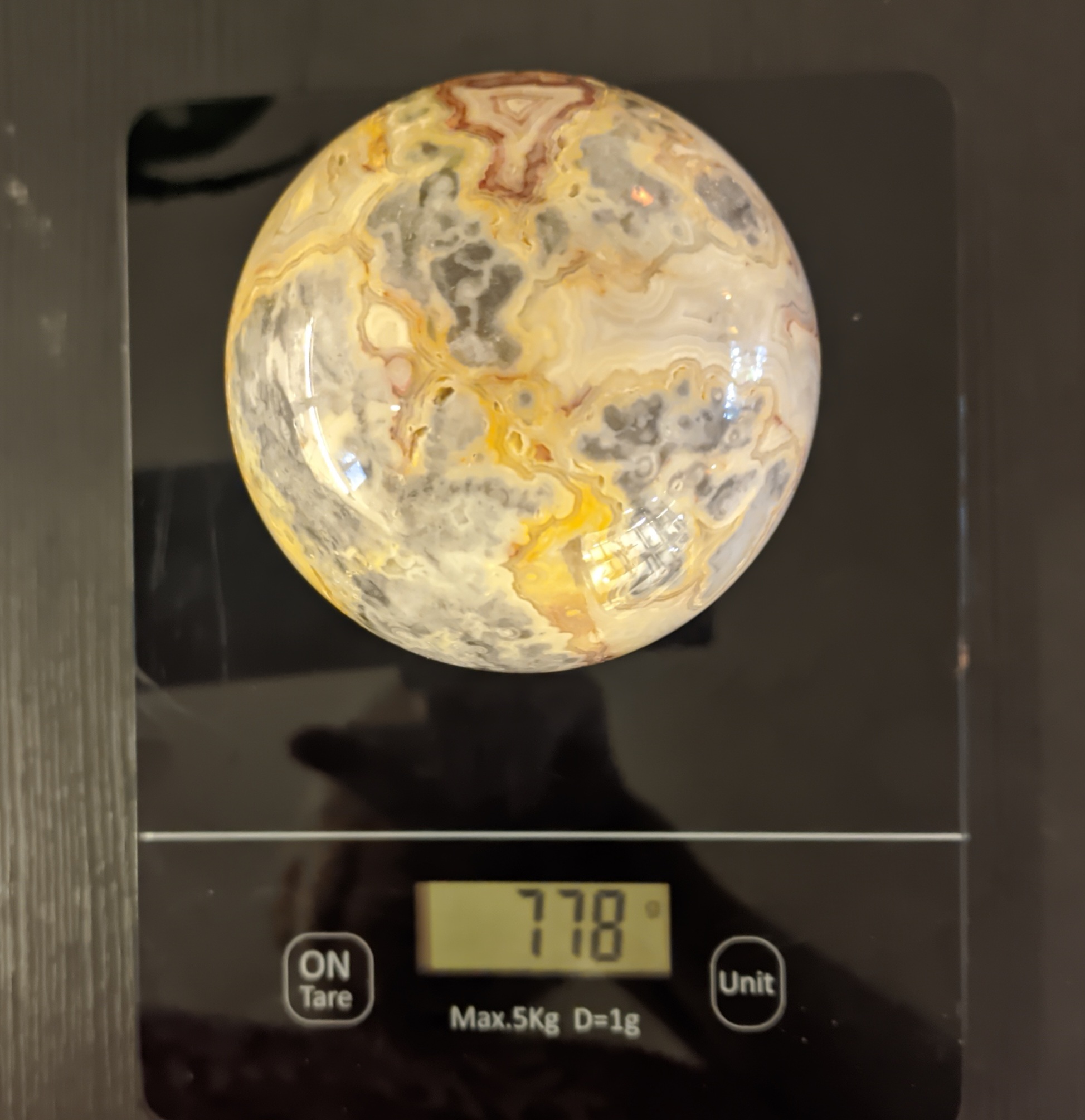 אגת תחרה Crazy Lace Agate – תמונה 2