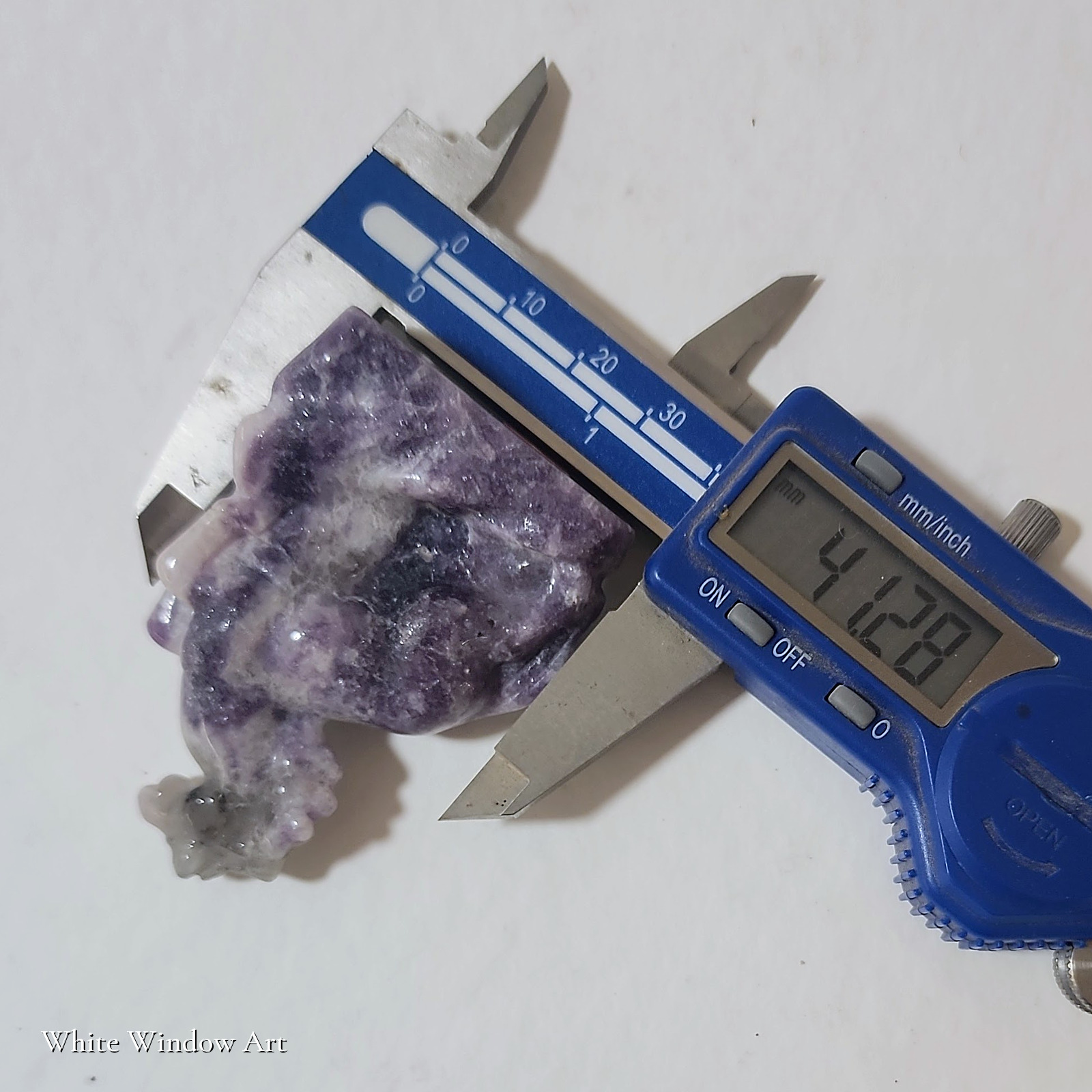 פסל סוס אמטיסט Amethyst מלוטש – תמונה 6